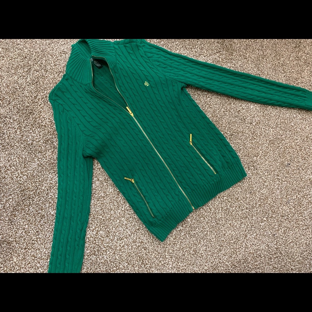 Ralph Lauren Heavy Sweater with Zipper